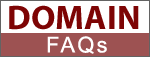 domain registration FAQ's domain management knowledgebase