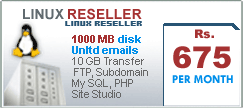 linux reseller hosting unlimited mysql emails branded nameservers fully customisable